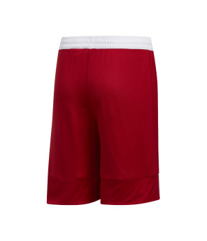 Children's reversible shorts red / white