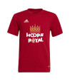 T-shirt coton Roca Team Enfant Rouge
