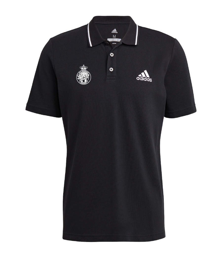 Adidas black polo shirt
