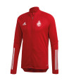 Veste training rouge Adidas