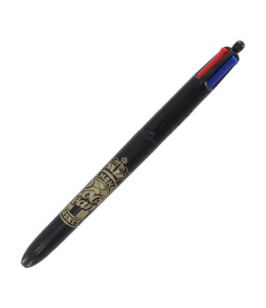 Stylo BIC noir 4 couleurs