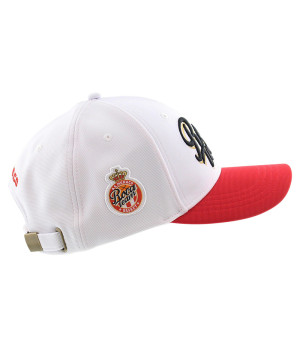 Casquette Baseball  Roca Team blanche et rouge