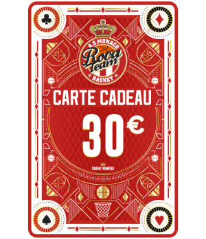 Carte cadeau 30€