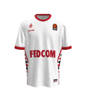 White EUROLEAGUE 2024/25 training jersey