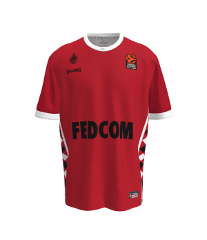 Red EUROLEAGUE 2024/25 training jersey