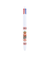 Stylo Bic white 4 colors