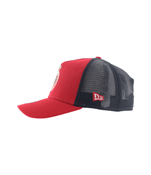 Casquette rouge ROCA TEAM & NEW ERA Core EF TRUCKER