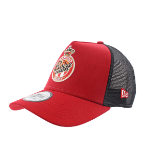 Casquette rouge ROCA TEAM & NEW ERA Core EF TRUCKER