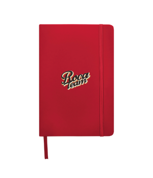 A5 red notebook