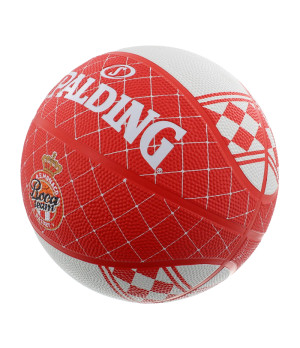 Ballon Spalding Outdoor Roca Team (rouge et blanc)