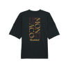 T-shirt oversize adulte noir BASKET T-shirt oversize adulte noir BASKET