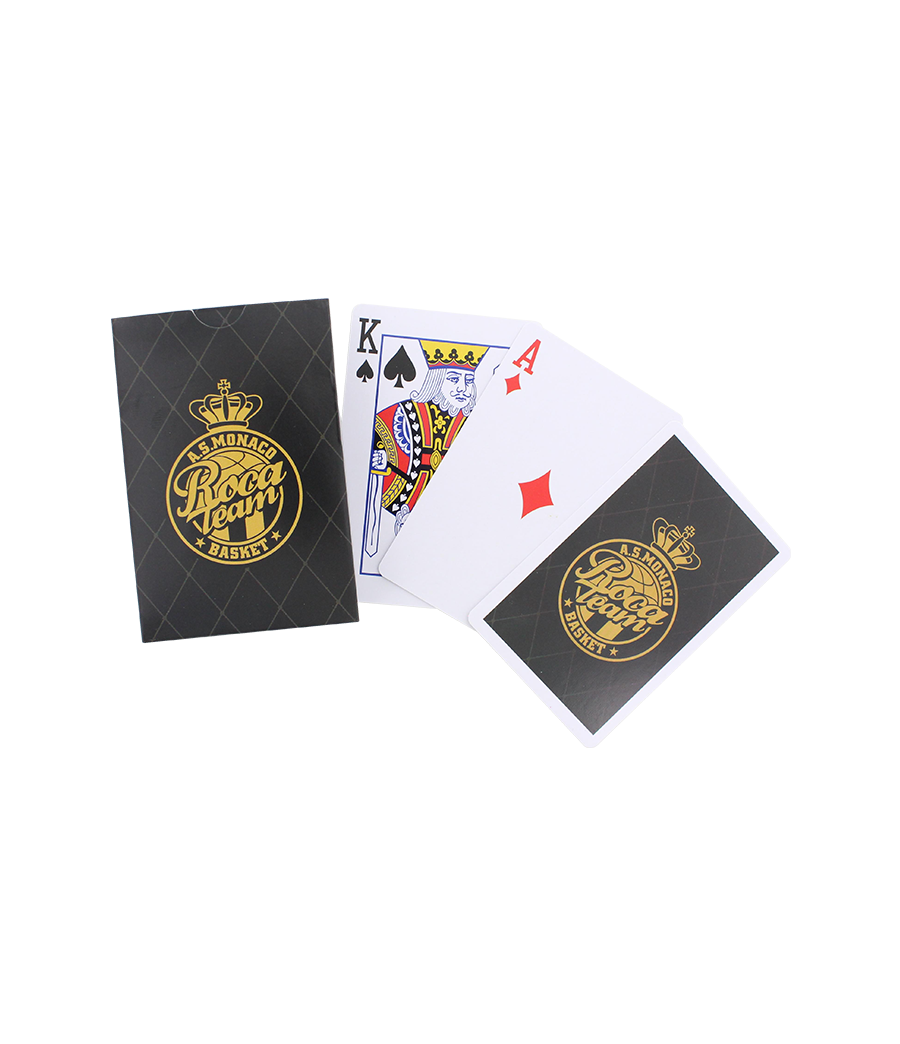 Jeu de 54 cartes - Marque - Modèle - 100% PVC - Rouge - Jeux