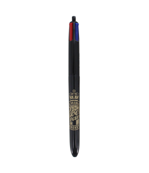 Stylo BIC noir 4 couleurs