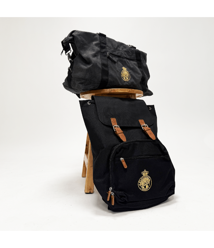 Sac de voyage vintage Merc London - Style Mod / Rétro - Bleu Ciel - Accessoires & Bagagerie