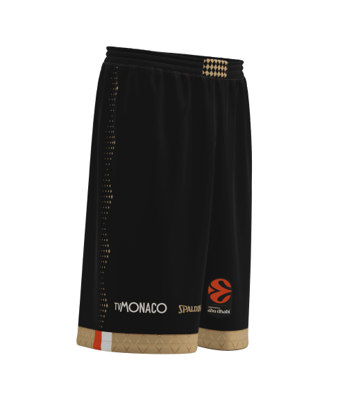 Short AS Monaco Noir 25/26 Original EL