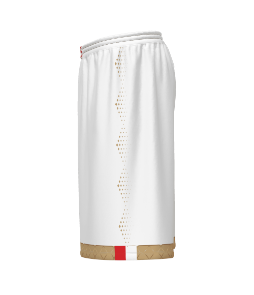 Short AS Monaco Blanc 25/26 Original EL