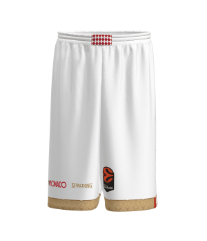 Short AS Monaco Blanc 25/26 Original EL