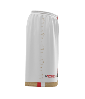 Short AS Monaco Blanc 25/26 Original EL